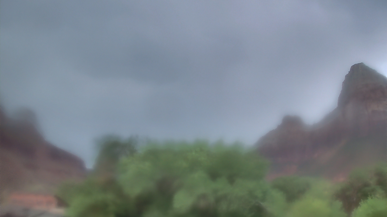 Thumbnail for current weather camera view from Zion Canyon Village in Springdale, Utah