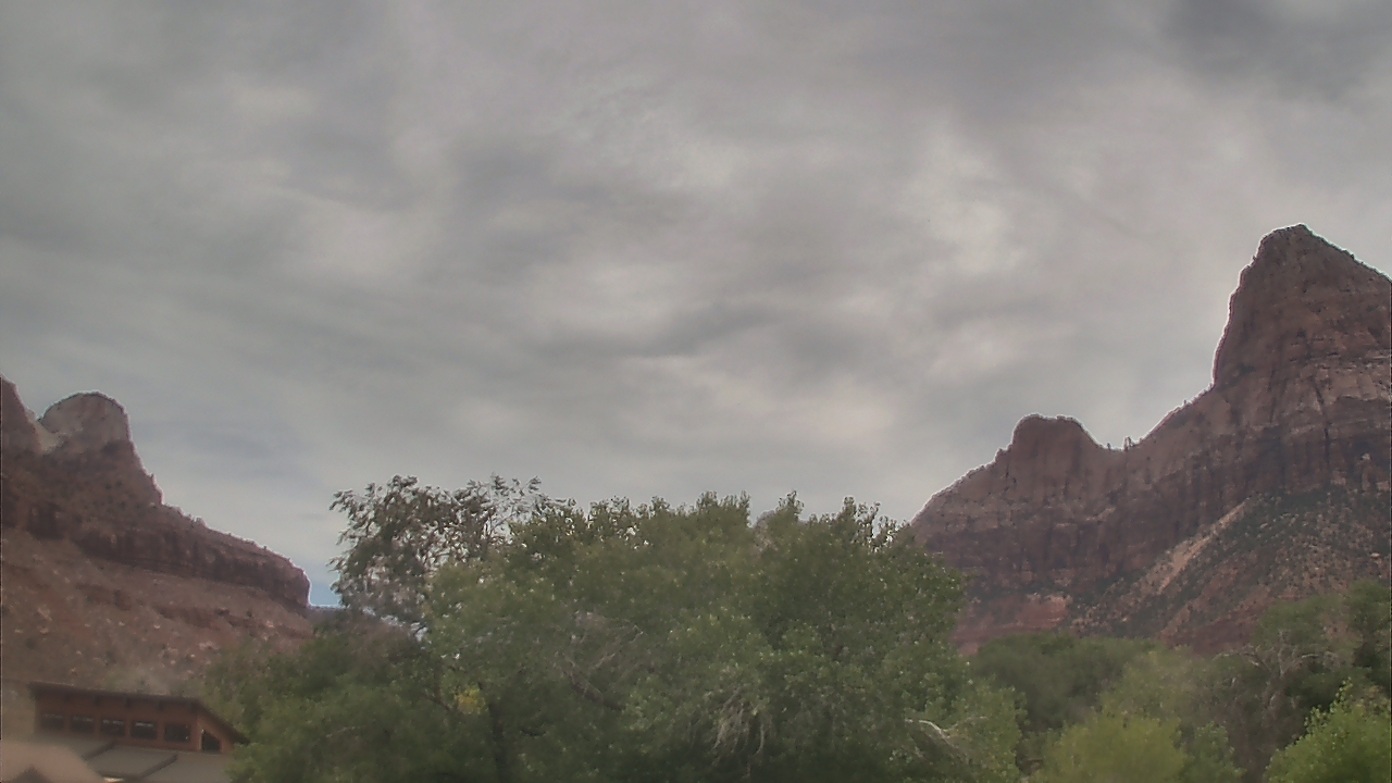 Thumbnail for current weather camera view from Zion Canyon Village in Springdale, Utah