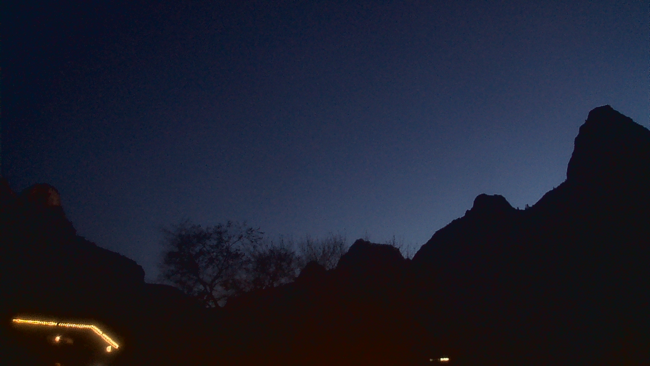 Thumbnail for current weather camera view from Zion Canyon Village in Springdale, Utah