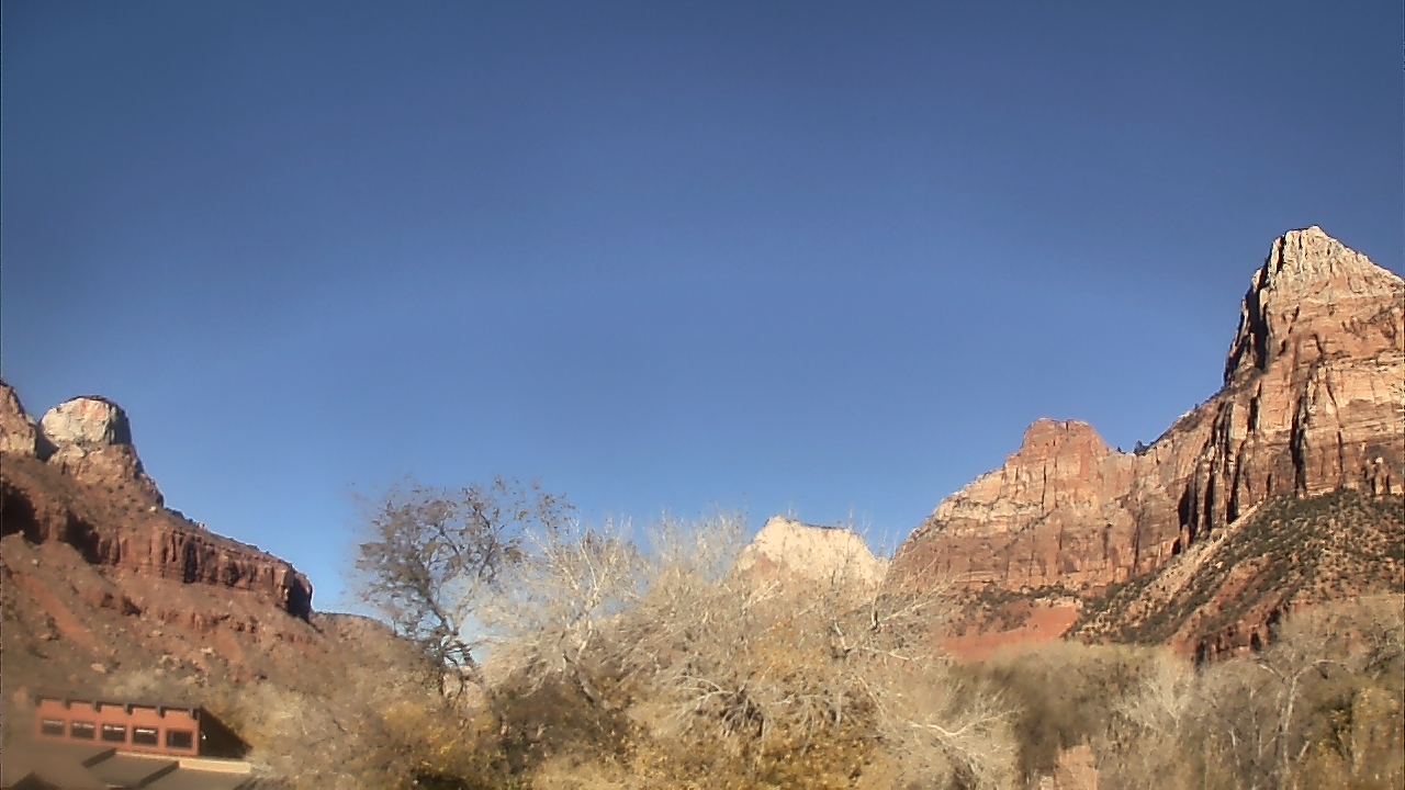 Thumbnail for current weather camera view from Zion Canyon Village in Springdale, Utah