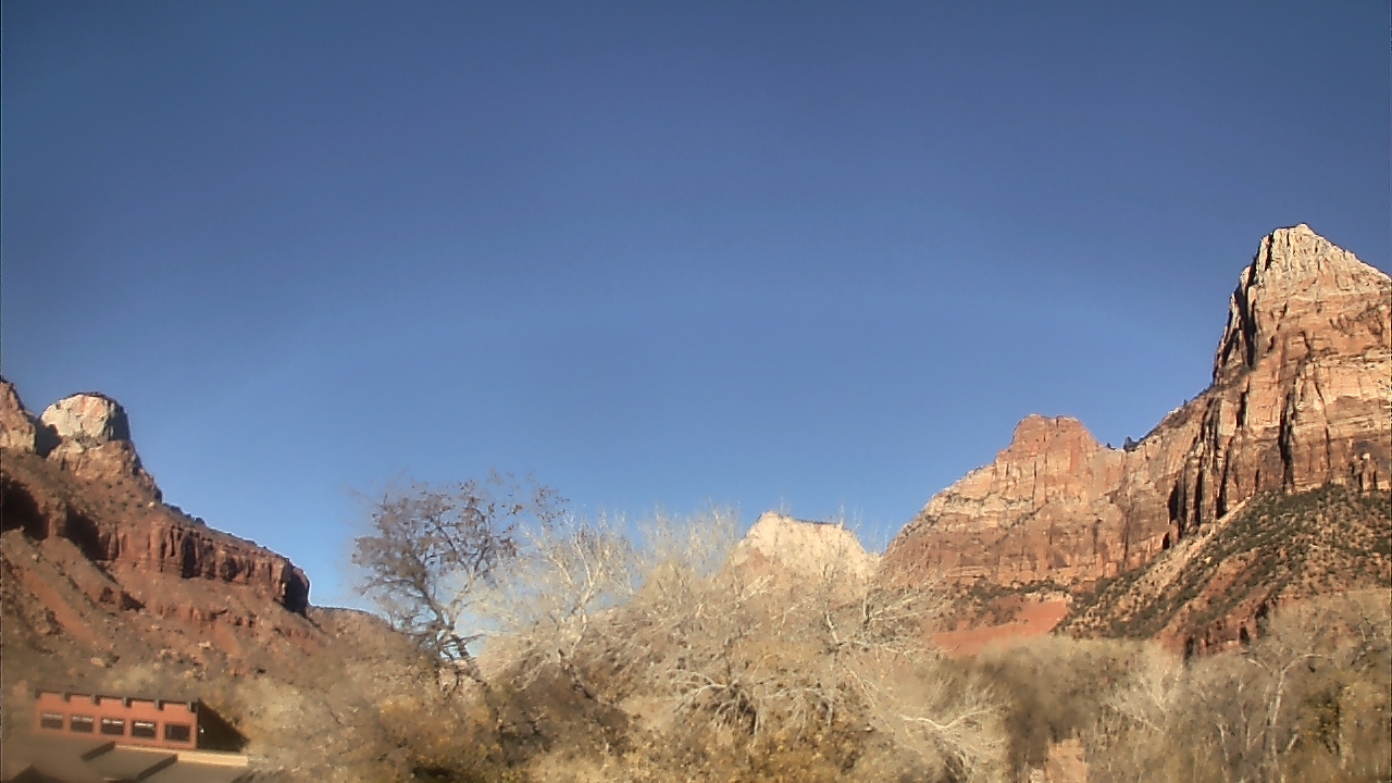 Thumbnail for current weather camera view from Zion Canyon Village in Springdale, Utah