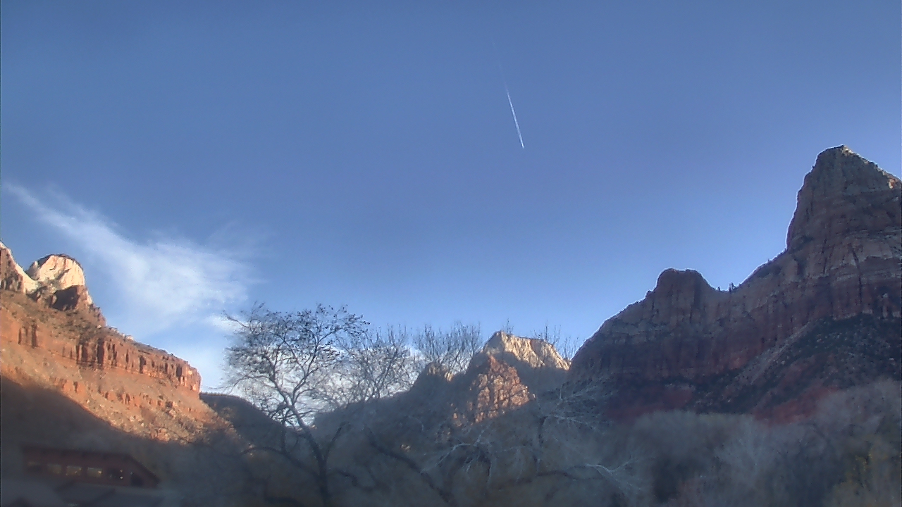 Thumbnail for current weather camera view from Zion Canyon Village in Springdale, Utah