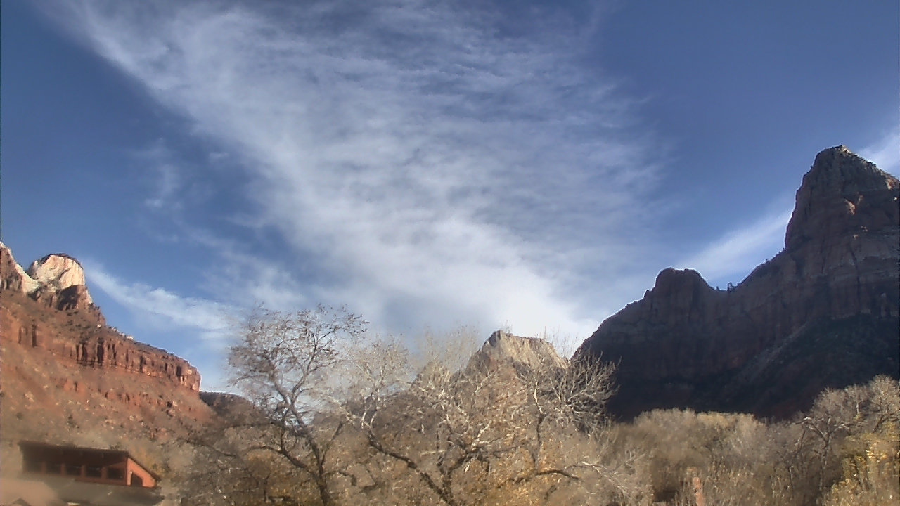 Thumbnail for current weather camera view from Zion Canyon Village in Springdale, Utah