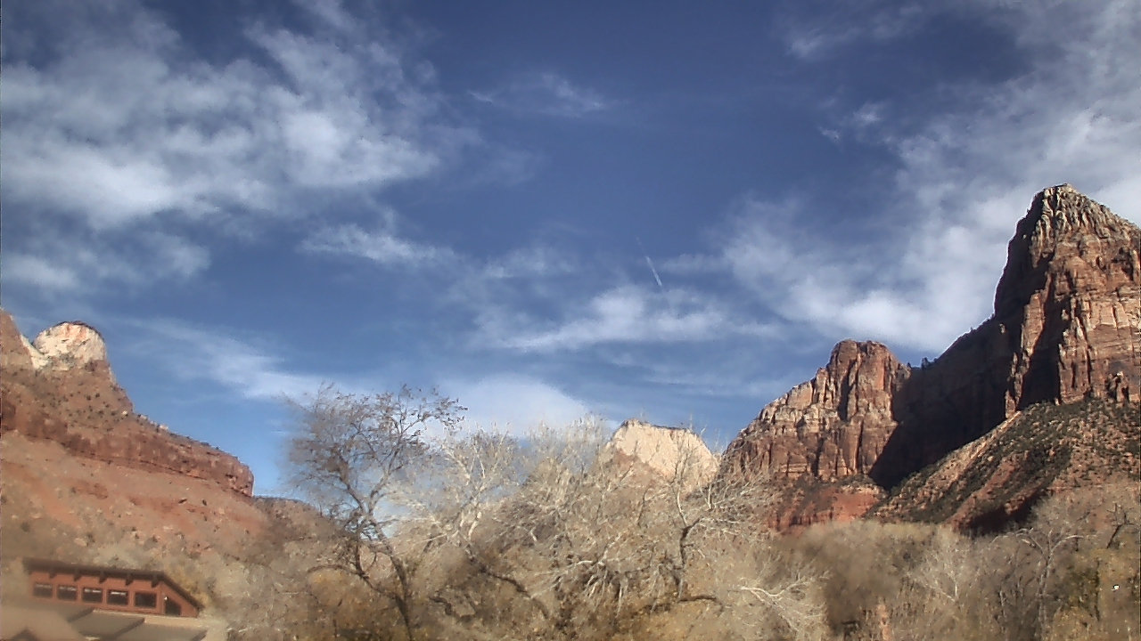 Thumbnail for current weather camera view from Zion Canyon Village in Springdale, Utah
