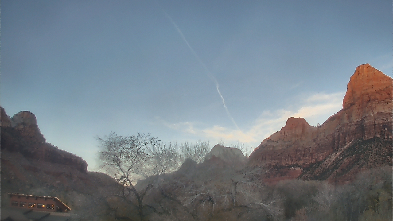 Thumbnail for current weather camera view from Zion Canyon Village in Springdale, Utah