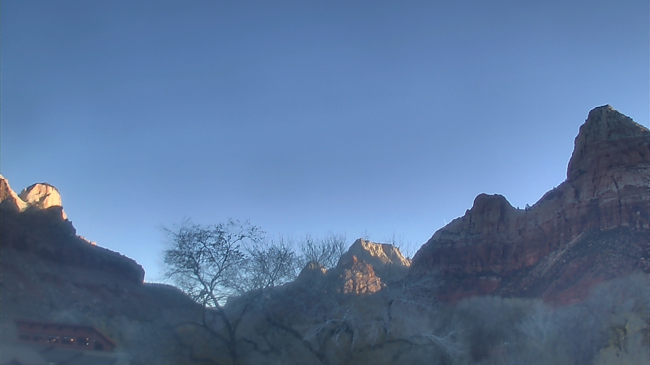 Thumbnail for current weather camera view from Zion Canyon Village in Springdale, Utah