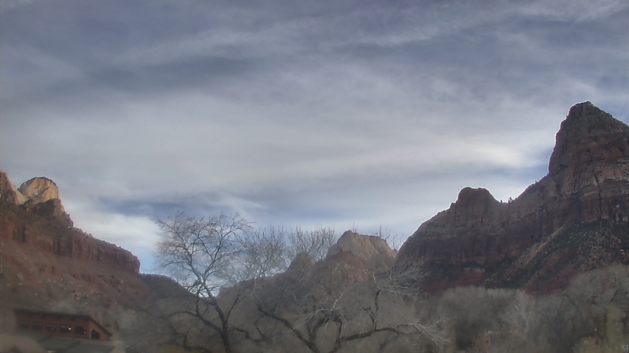 Thumbnail for current weather camera view from Zion Canyon Village in Springdale, Utah